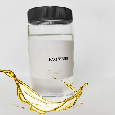 Metallocen Poly Alpha Olefin Pao V600 Hochviskosität synthetisches Basisöl für Produkte