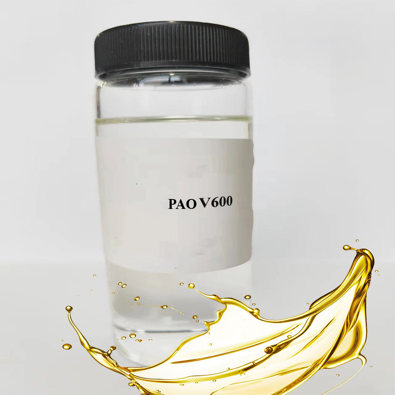 Metallocen Poly Alpha Olefin Pao V600 Hochviskosität synthetisches Basisöl für Produkte